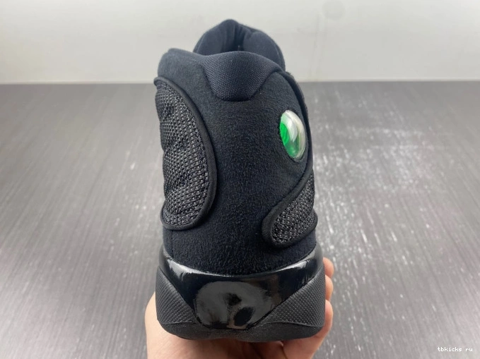 Cheap TB Black Air Retro Jordan 414571-011 13 Cat 0814